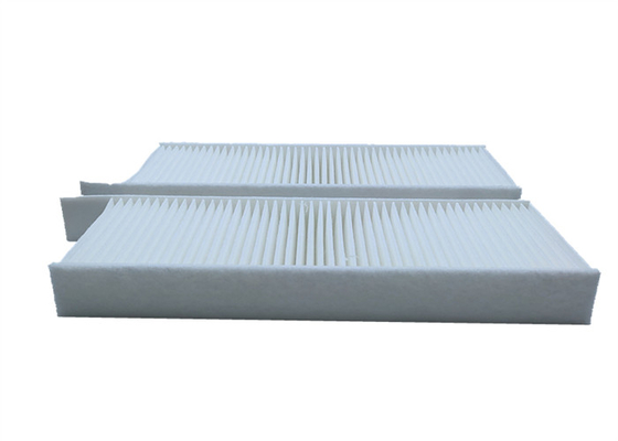 Gepaarter weißer Stoff-Autoteile-Innenraumluftfilter OE 9804163380 für PEUGEOT