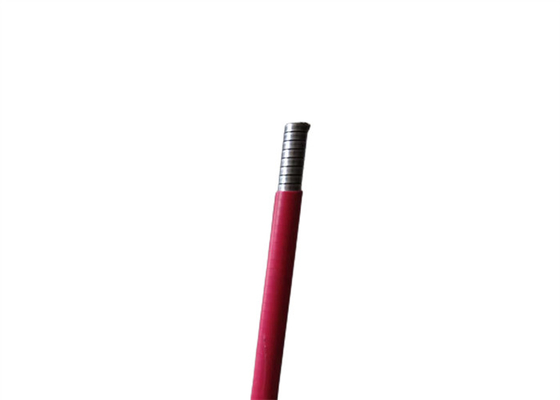 Rotes 9mm Fahrrad-Bremskabel-äußeres Gehäuse LDPE-Auto-innere Bremskabel-Wohnung