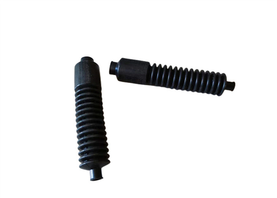 Schwarzes brüllt Gummigewundene Gummibalg-und Stiefel-Silikon des stiefel-6mm